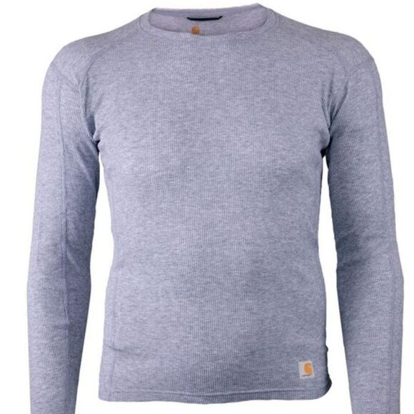 Carhartt Heavyweight Heathered Knit Base Layer L/S Shirt - Picture 1 of 4